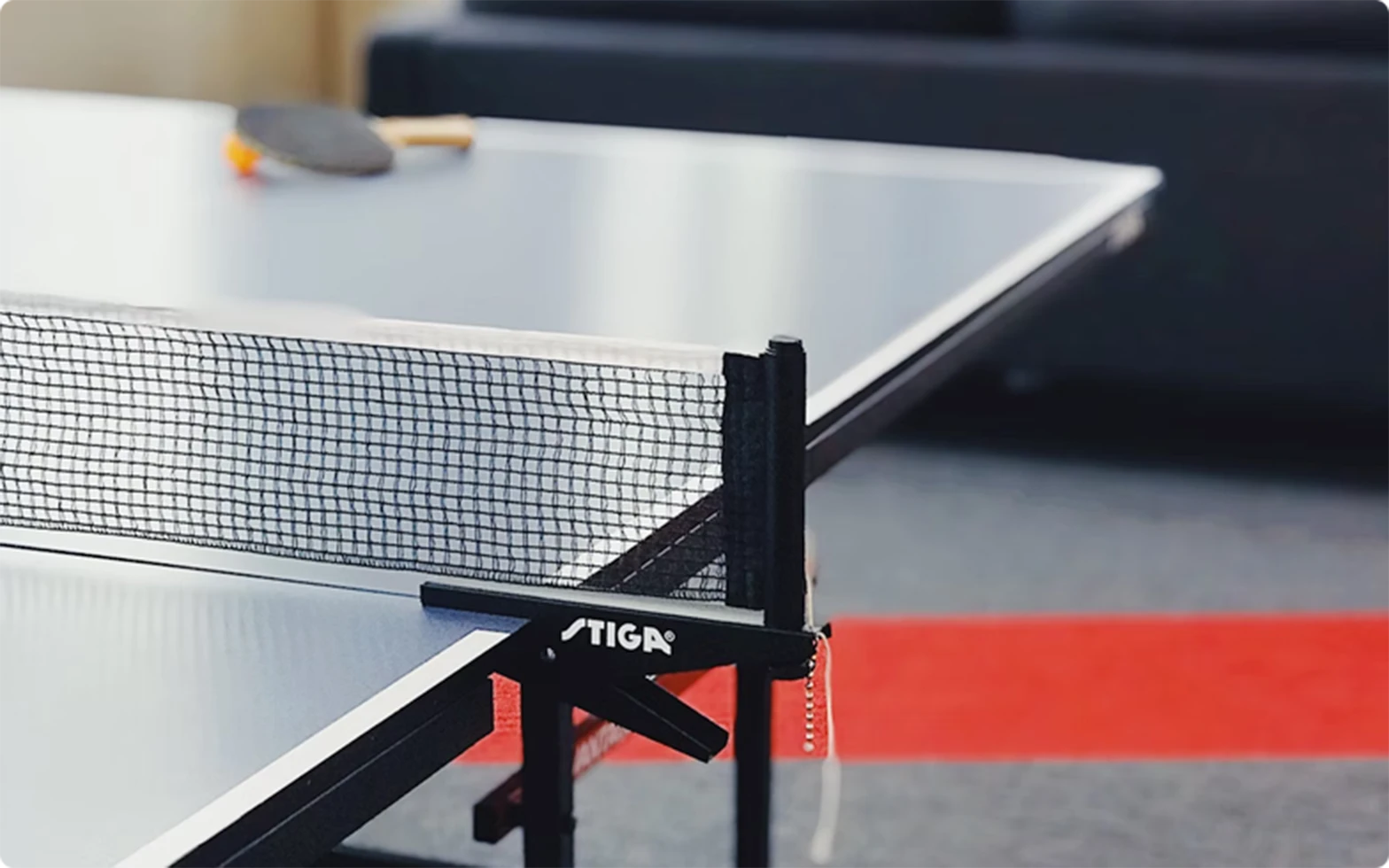 Table tennis competition in spare time